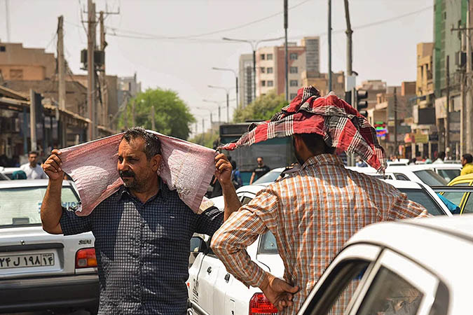 ثبت رکورد دمایی 45 درجه در ۲۴ ساعت گذشته