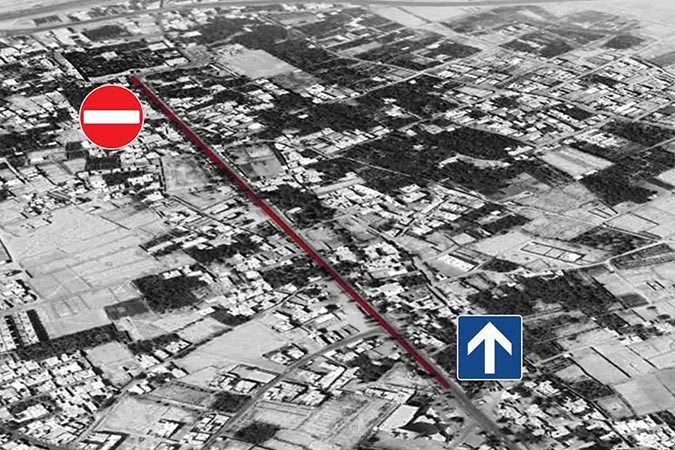 به دلیل عملیات عمرانی و بهسازی محور امیرکبیر منتهی به باغ فین یک طرفه می‌شود