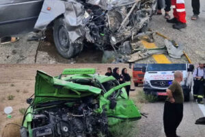 سه فوتی و 3 مصدوم در تصادف تاکسی و پژو در جاده قدیم قم کاشان