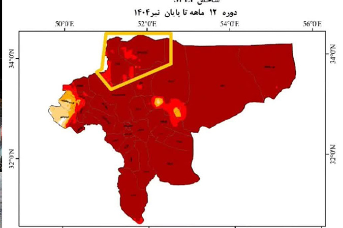 تداوم گرمای تابستانی در کاشان و آران‌وبیدگل/خشکسالی 100 درصدی، آینده مبهم بارندگی و ضرورت اقدامات فوری
