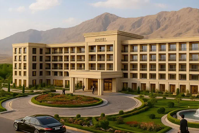 در مسیر جاده روستای دُره کاشان؛ ساخت نخستین هتل پنج ستاره در کاشان با سرمایه گذاری هزار میلیاردی