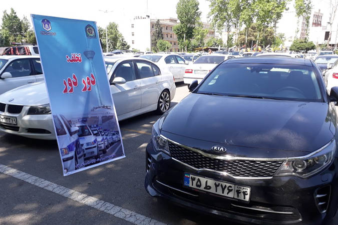 توقیف 24 وسیله نقلیه در محور امیرکبیر در طرح شبانه برخورد با ناهنجاریها