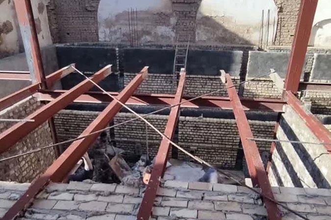 میراث فرهنگی کاشان: ساخت‌وساز بدون مجوز کنار زیارت درب زنجیر تخریب می‌شود