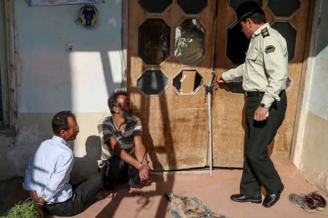 پاتوق معتادان و خرده فروشان مواد مخدر در کاشان لو رفت