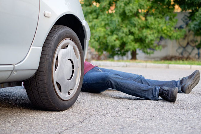 حادثه تلخ برخورد ساینا با عابر پیاده شناسایی راننده متخلف و توقیف خودرو