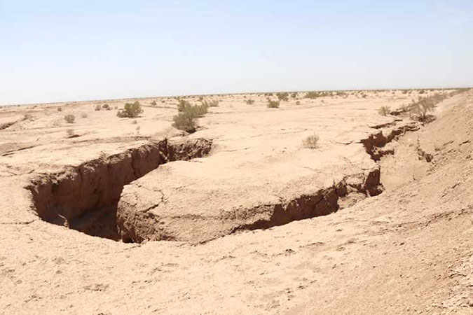 نرخ فرونشست در کاشان به بالای 15 سانتی‌متر در سال رسیده است